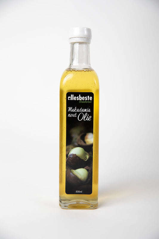 Pure Macadamia Nut Oil. Allesbeste Oil.