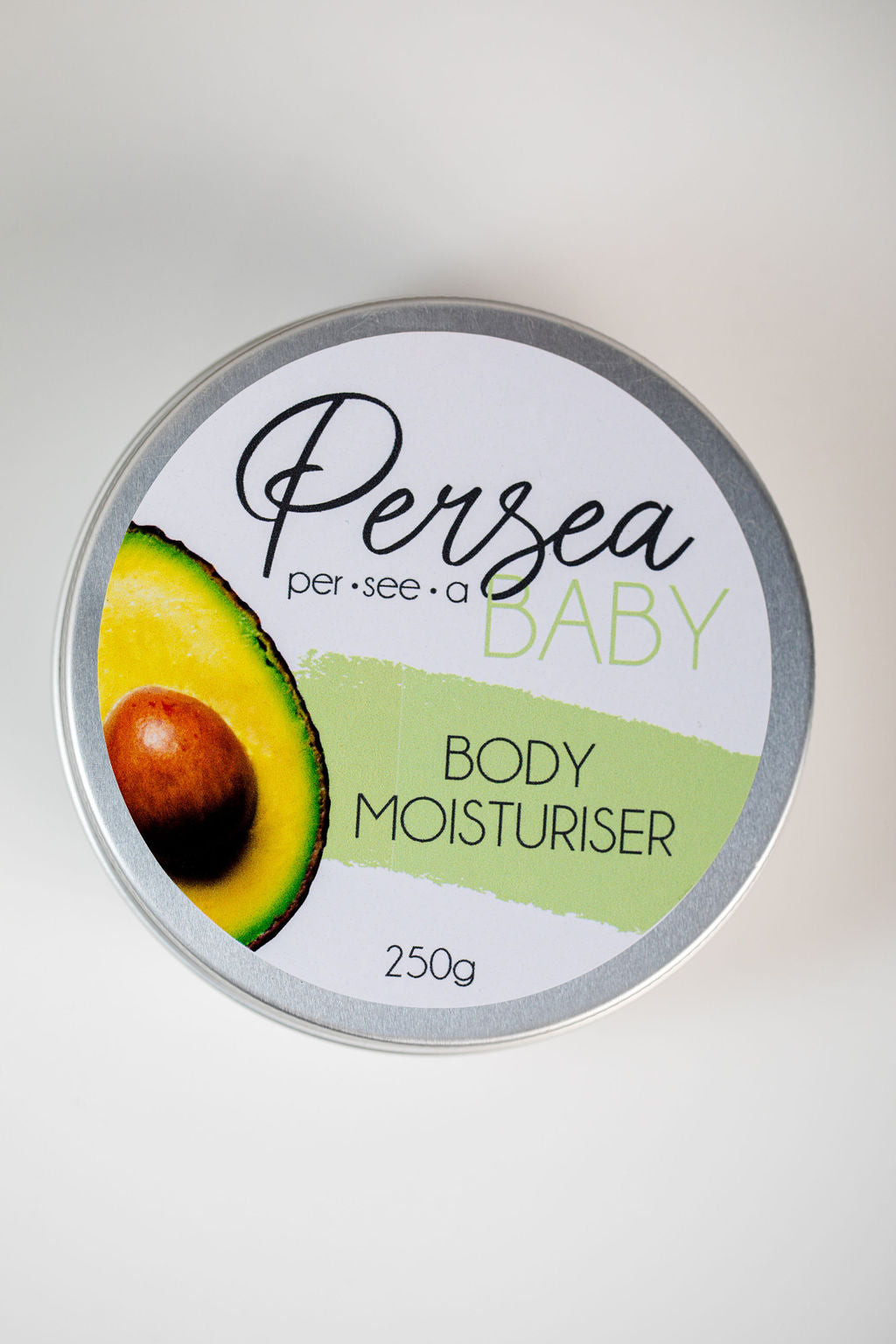 Persea Baby Body Moisturiser. All Natural.