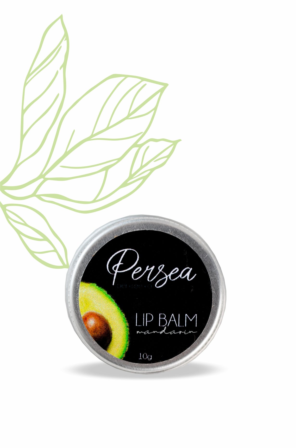 Persea Avo Lip Balm. Moisturises your lips for hours! Mandarin Scented. All natural!