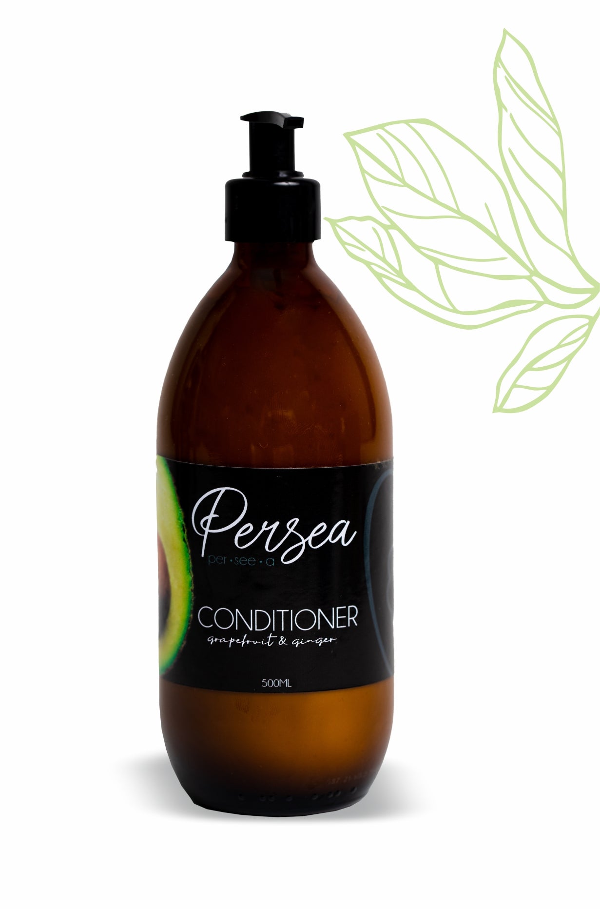Persea Avo Conditioner. Grapefruit and Ginger Scent. All Natural. Phosphate free. Good hair day!