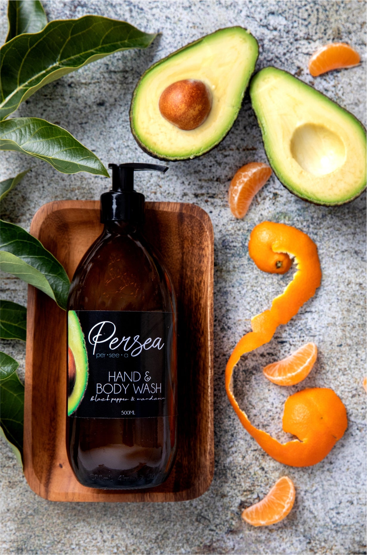Persea Avo Hand and Body Wash. All Natural.