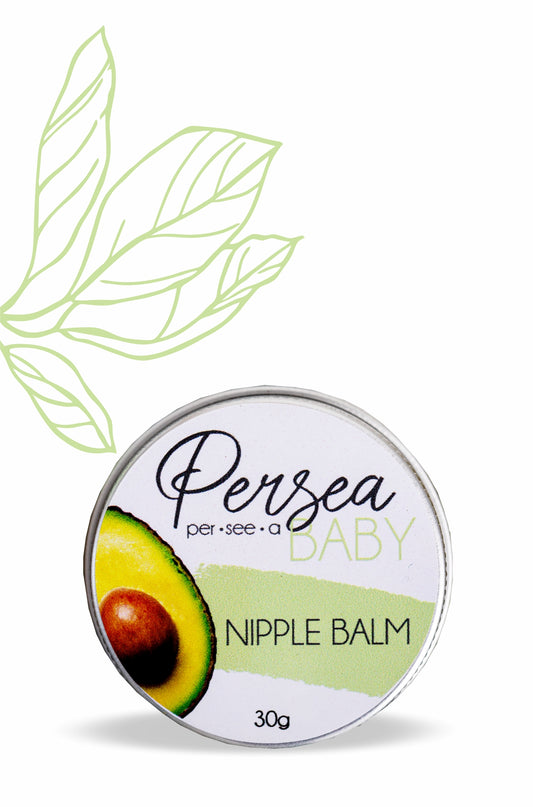 Persea Baby Nipple Balm. All natural.