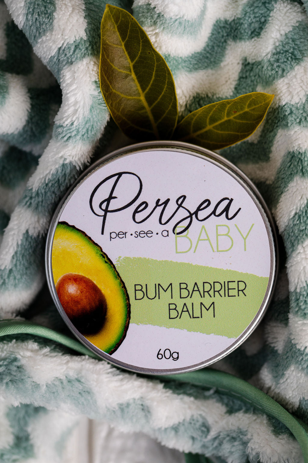 Persea Baby Bum Barrier Balm. All Natural.