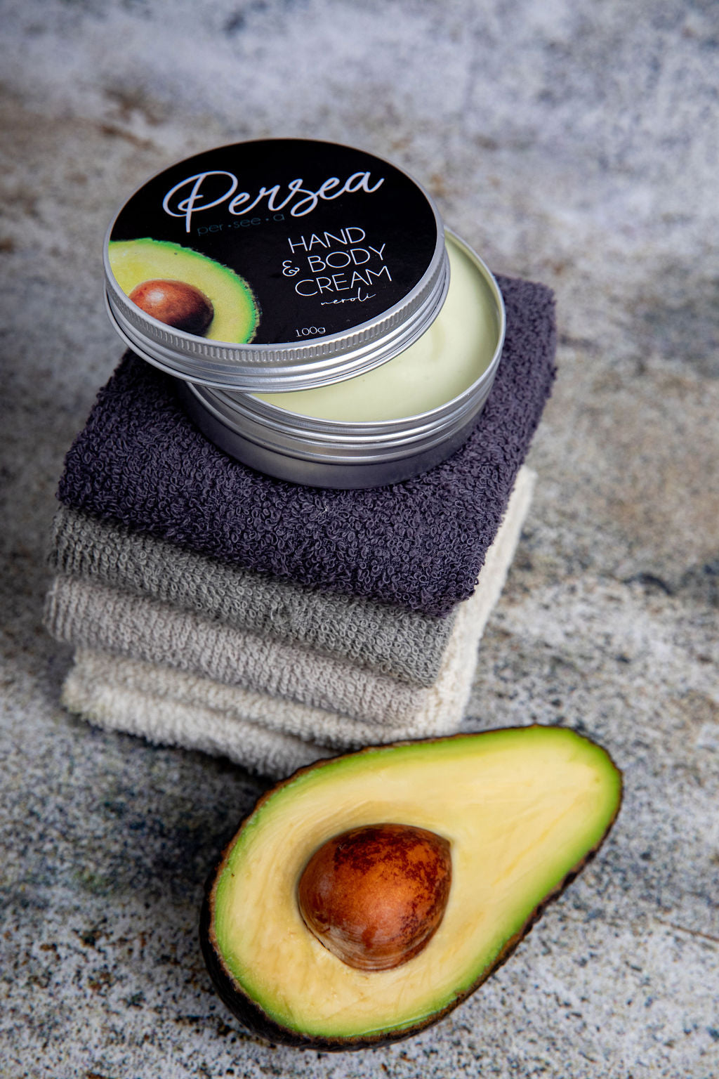 Persea Avo Hand and Body Cream. All Natural.